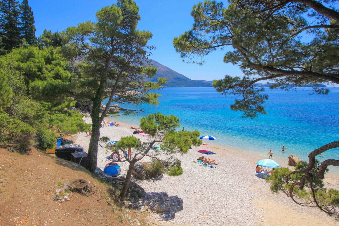Mlini, Kroatien - Strand Plaza Mlini @Jürgen Reichenpfader