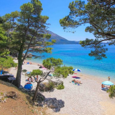 Plage Plaza Mlini ©Jürgen Reichenpfader