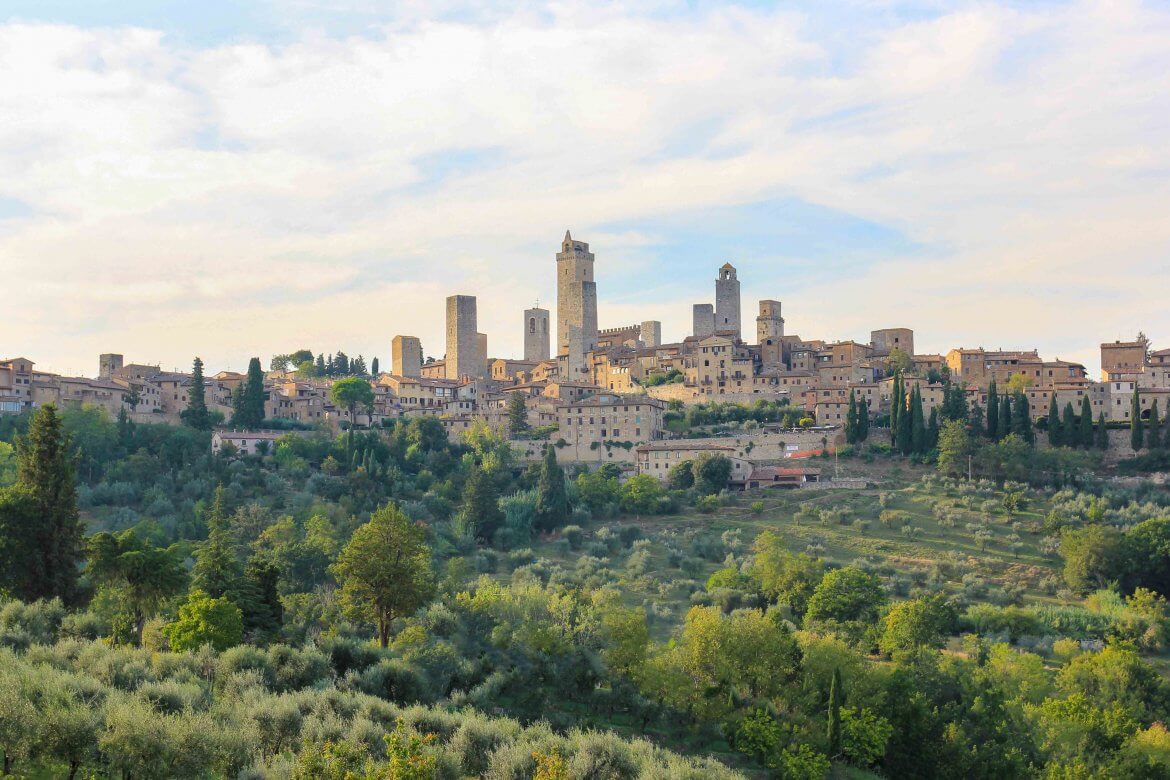 San Gimignano, Toscane, Italie