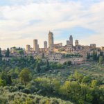 San Gimignano, Toskana, Italien