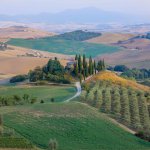 Val d'Orcia, Toscana, Italie