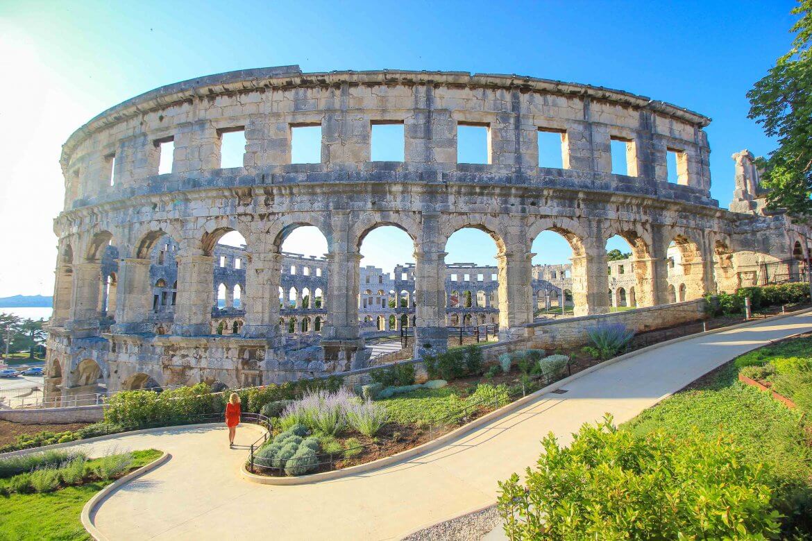 Pula, Croatie, Istrie