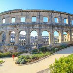 Pula, Croatie, Istrie