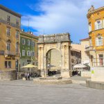 Triumphal Arch of Sergius, Pula, Croatia