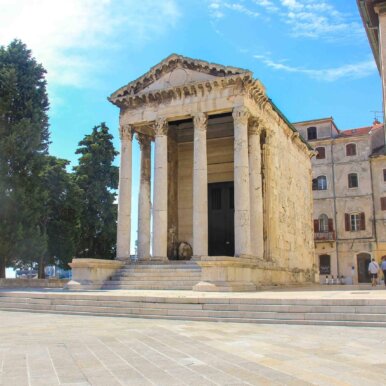 Augustus-Tempel Pula ©Jürgen Reichenpfader