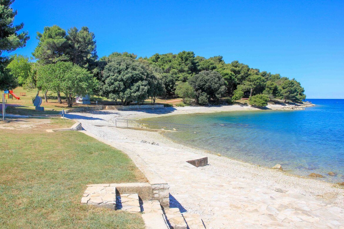 City Beach Orsera, Vrsar, Croatia