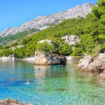 Brela, Makarska, Croatie