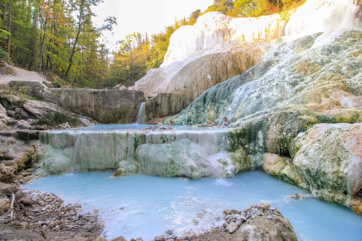 Bagni San Filippo - Val d'Orcia, Toskana @Jürgen Reichenpfader