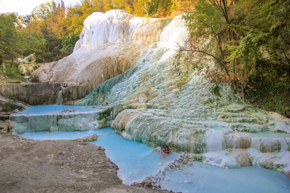 Bagni San Filippo, Val d'Orcia, Tuscany