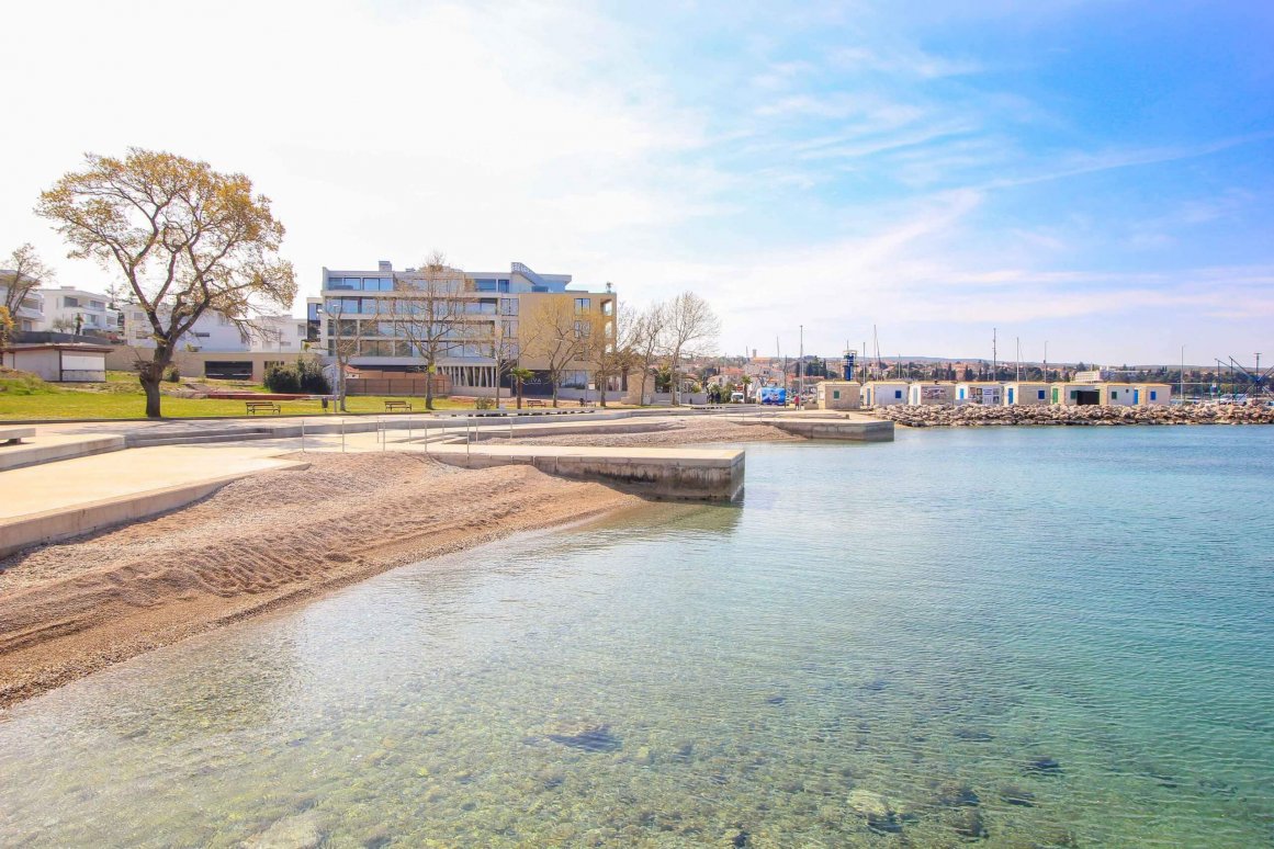 Strand Plaza Malinska - Kroatien ©Jürgen Reichenpfader
