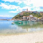 Beach Nuluk, Vrbnik, Krk Island, Croatia