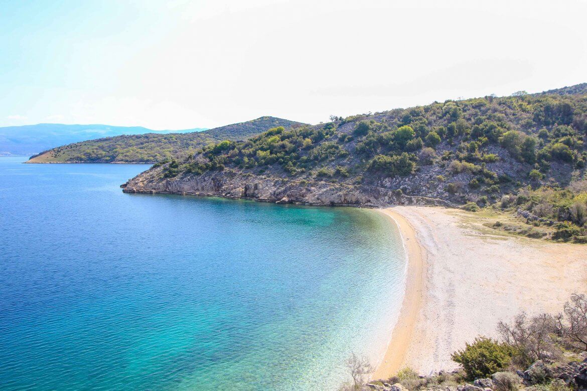 Potovsce Beach, Vrbnik, Krk Island, Croatia