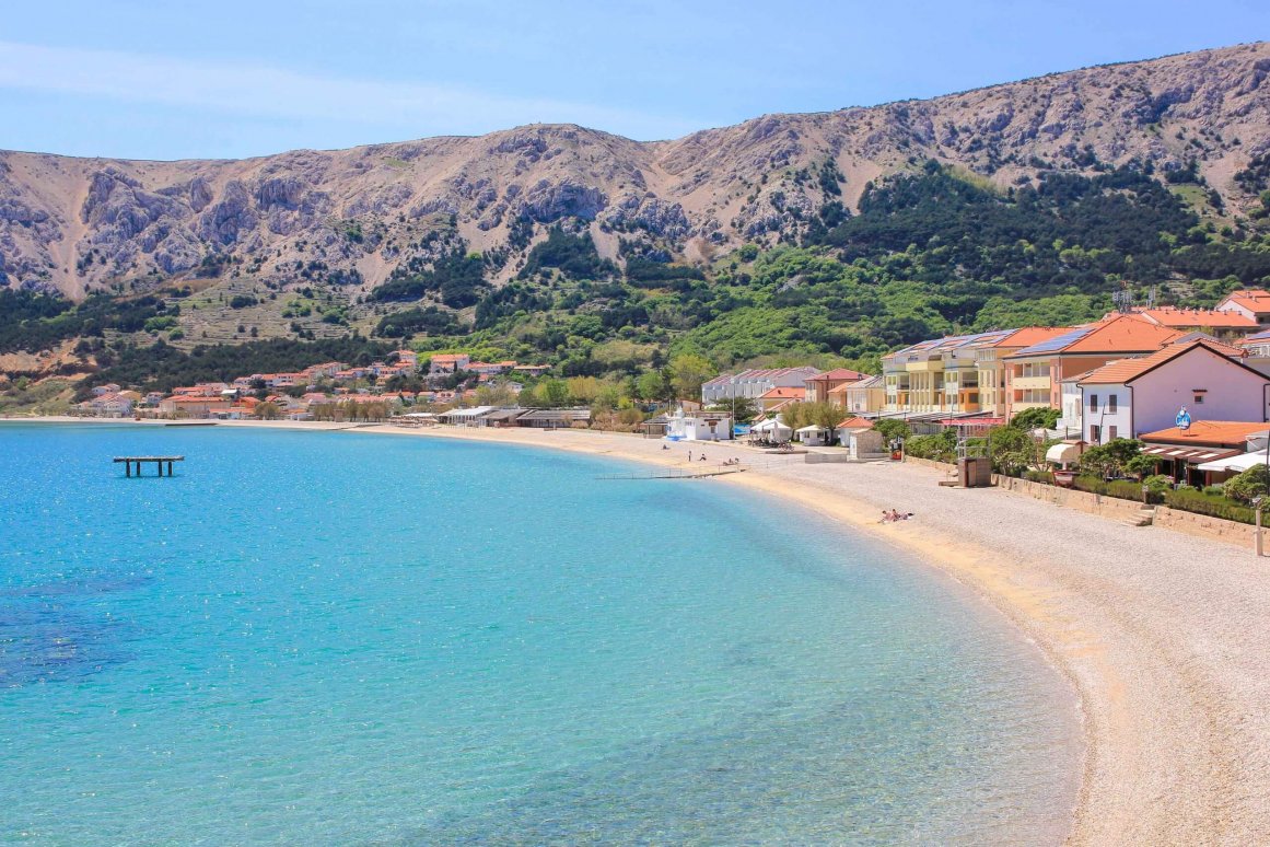 Plage Vela Plaza - île de Krk, Baska ©Jürgen Reichenpfader