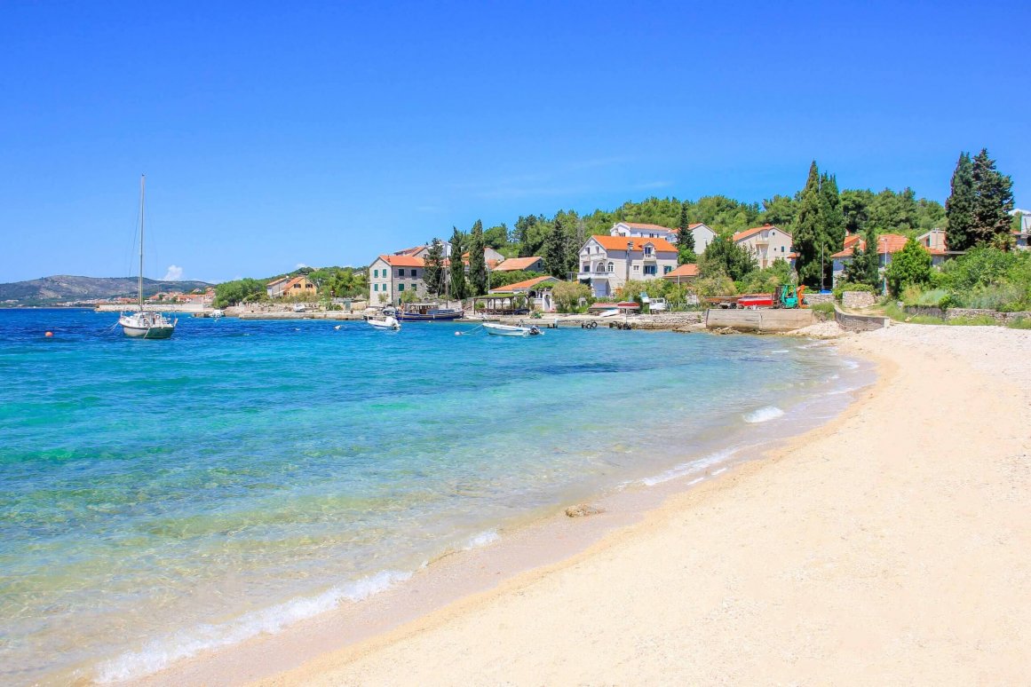 Insel Prvic, Vodice - Strand Trstevica ©Jürgen Reichenpfader