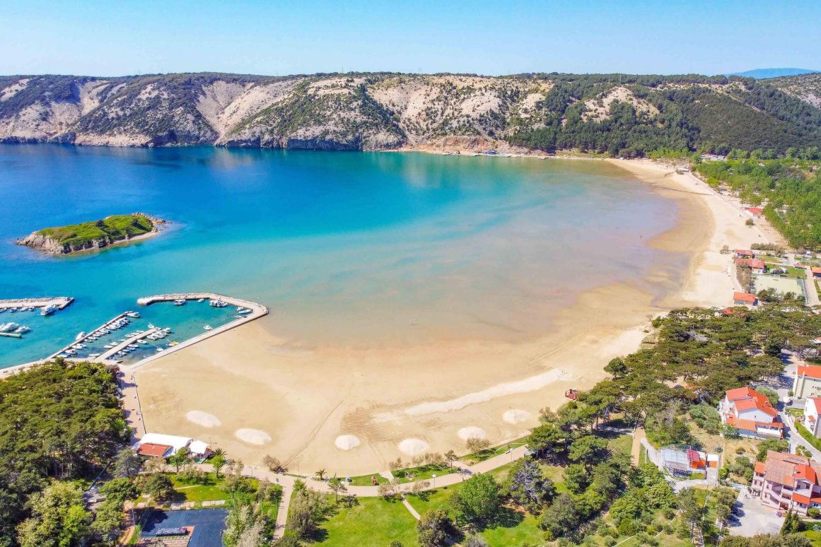 Paradiesstrand Rajska Plaža - Insel Rab, Lopar ©Jürgen Reichenpfader