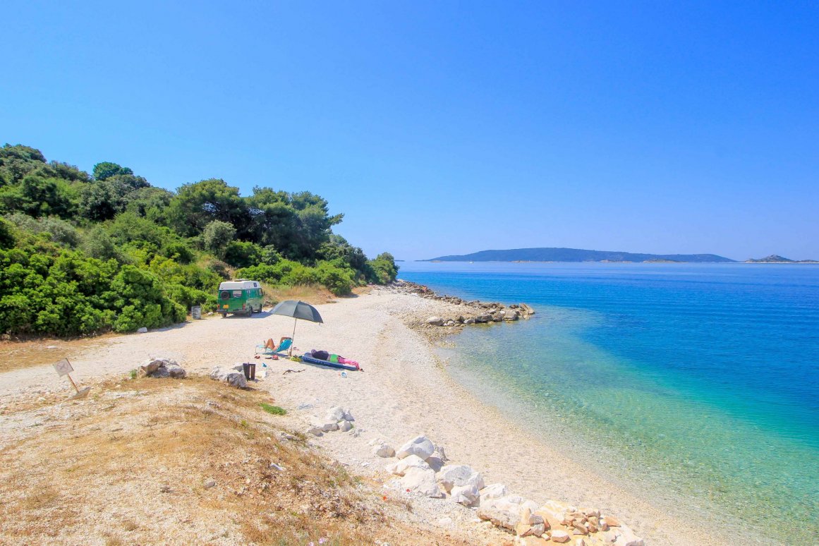 Strand Kava - Trogir, Insel Ciovo ©Jürgen Reichenpfader