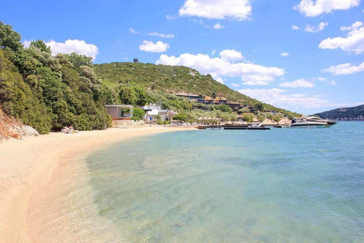 Strand Olivia Green Camping - Tisno - Kroatien ©Jürgen Reichenpfader