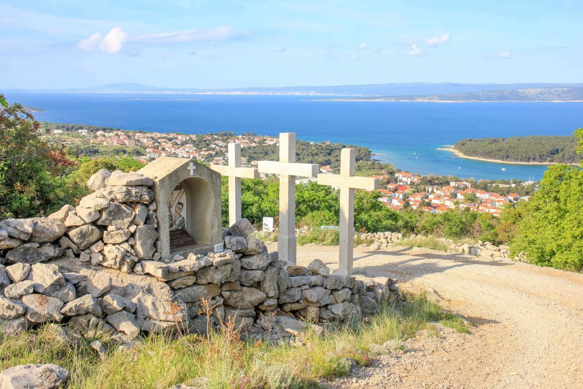 Aussichtspunkt Tri Krizi - Punat, Insel Krk ©Jürgen Reichenpfader