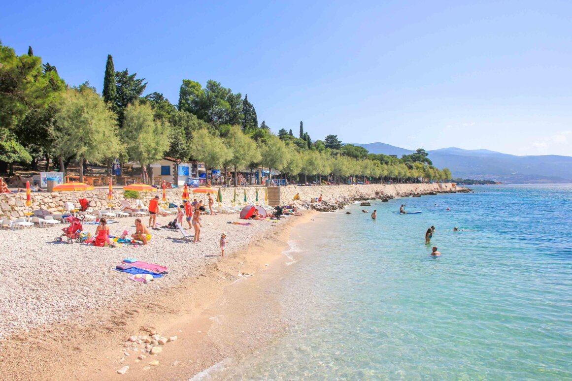 Strand Rivica - Novi Vinodolski ©Jürgen Reichenpfader