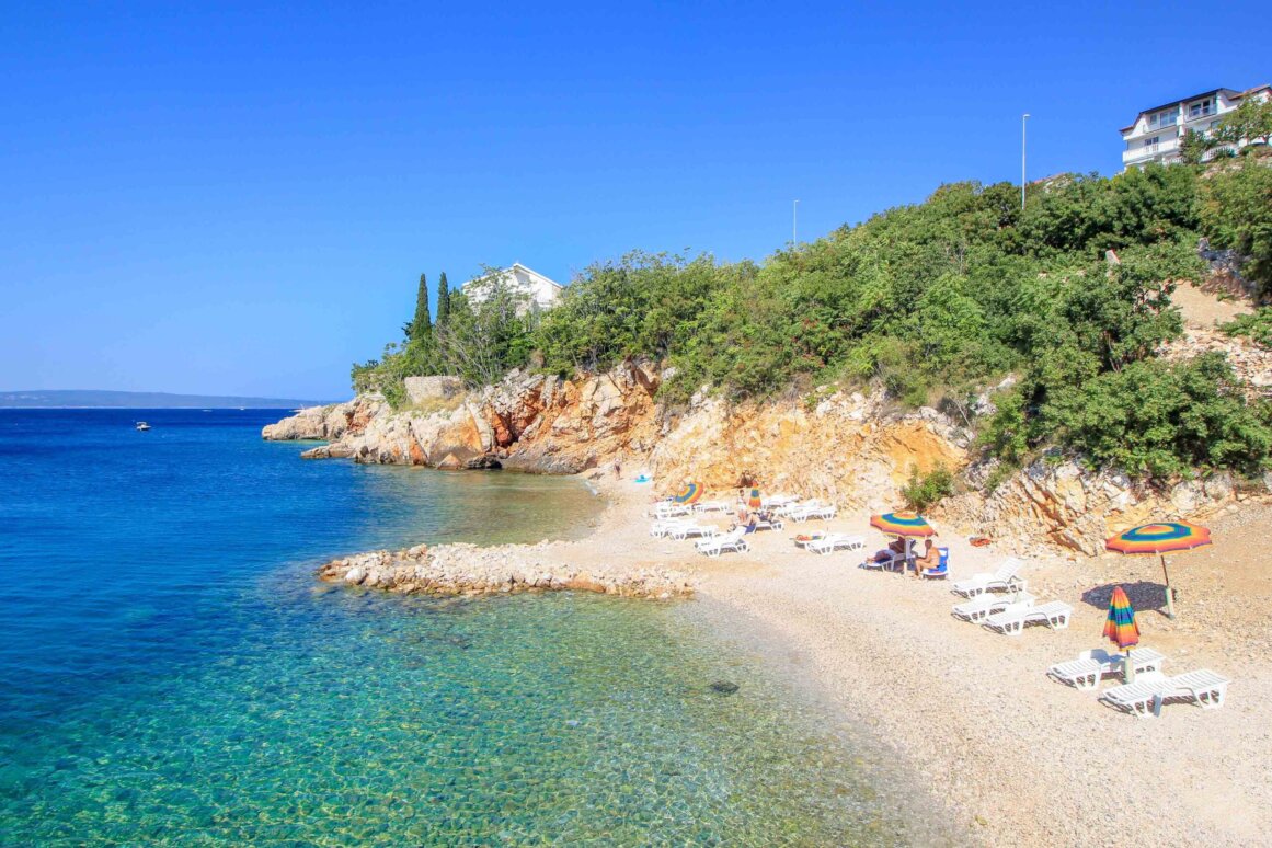 Strand Skrpun - Novi Vinodolski ©Jürgen Reichenpfader