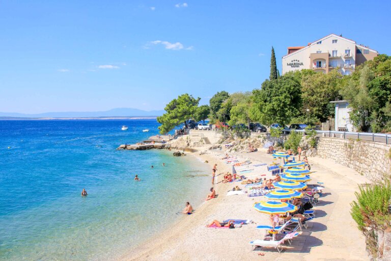 Karlovac Beach, Selce, Croatia