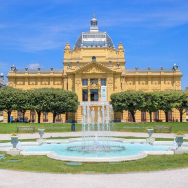 Kunstpavillon - Zagreb, Kroatien ©Jürgen Reichenpfader