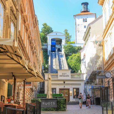 Standseilbahn Zagreb - Kroatien ©Jürgen Reichenpfader