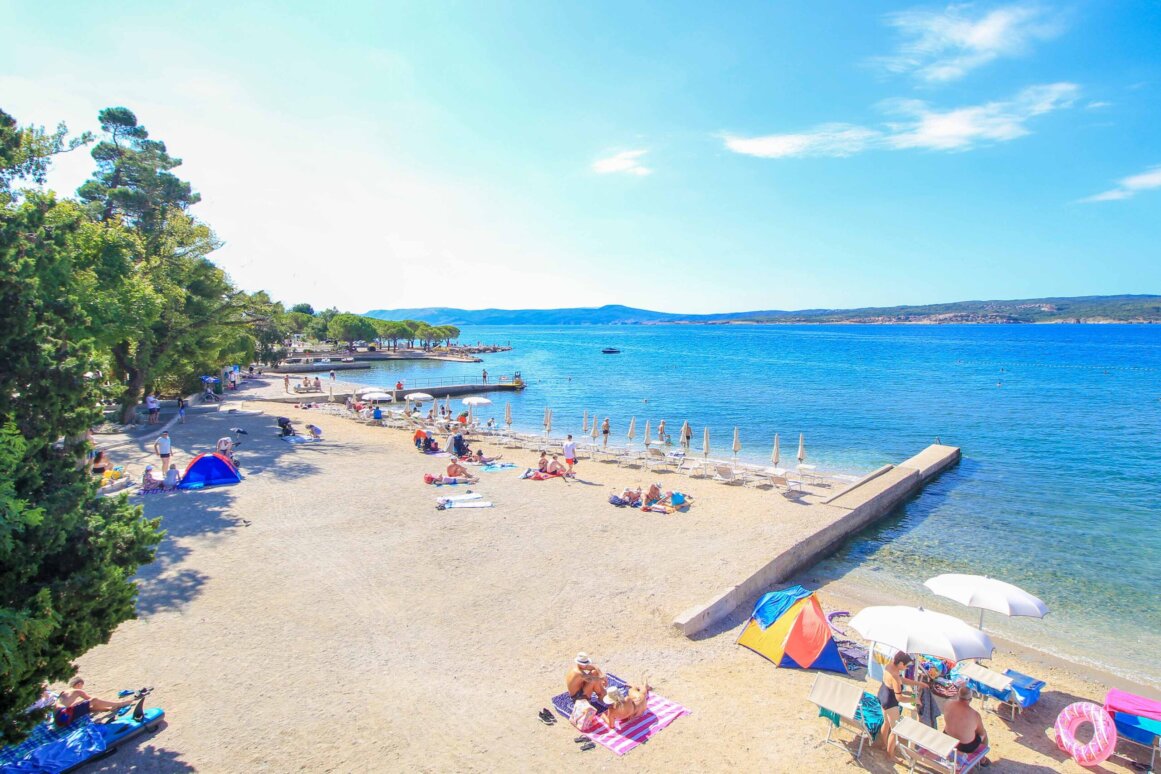 Strand Gradsko Kupaliste - Crikvenica ©Jürgen Reichenpfader
