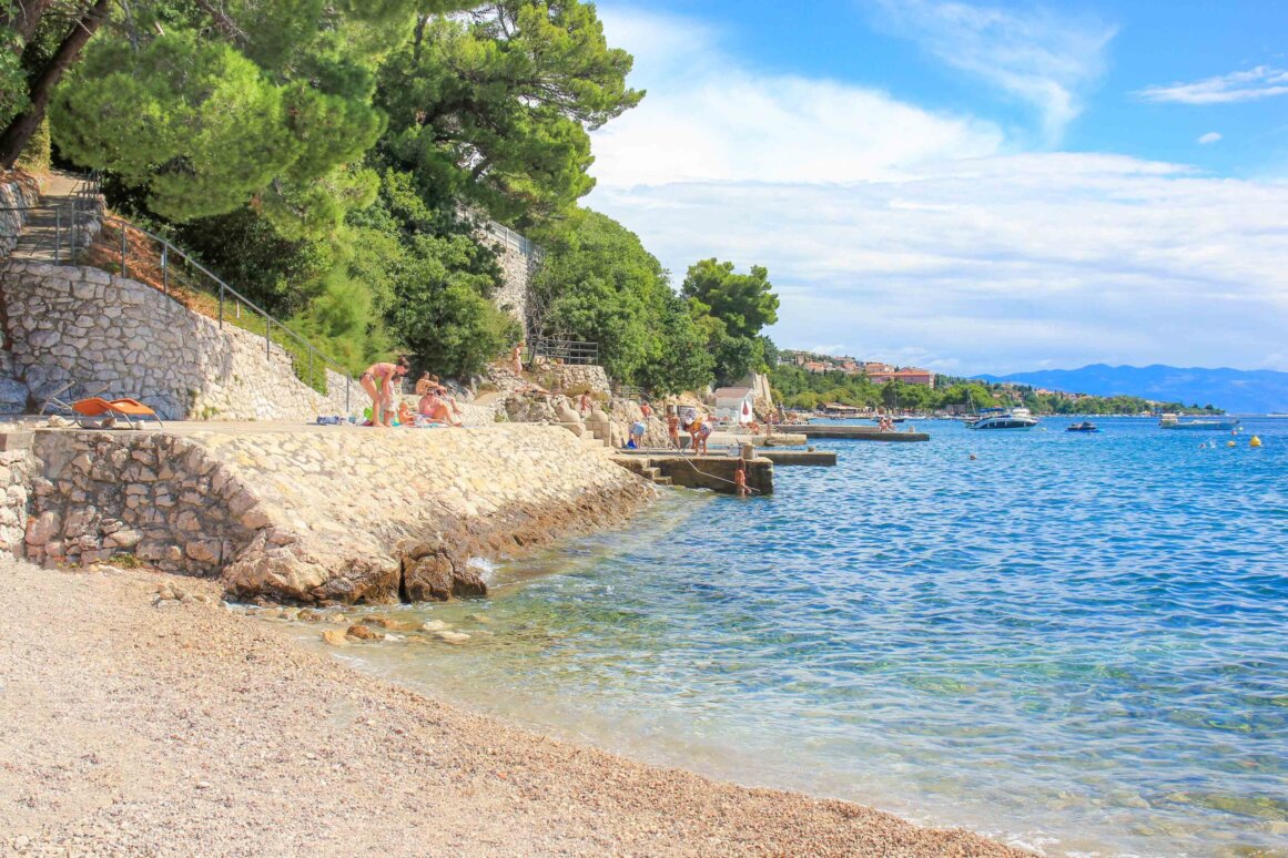 Strand Vali - Dramalj - Kroatien ©Jürgen Reichenpfader