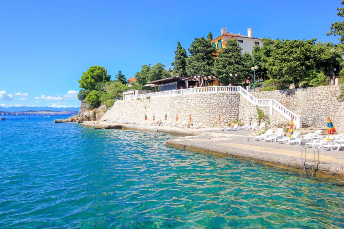 Strand Riviera - Dramalj, Kroatien ©Jürgen Reichenpfader