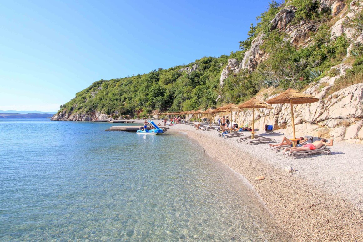Strand Kacjak - Dramalj, Kroatien ©Jürgen Reichenpfader