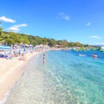 Strand Omorika, Dramalj, Kroatien, Crikvenica Riviera