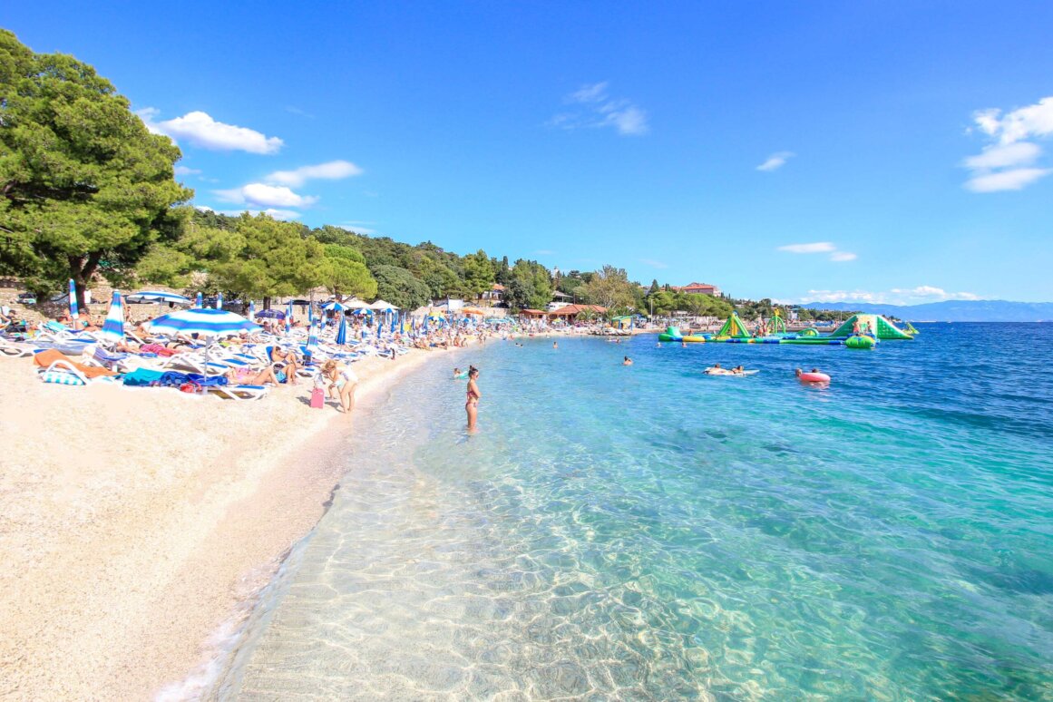 Strand Omorika - Dramalj - Crikvenica Riviera ©Jürgen Reichenpfader