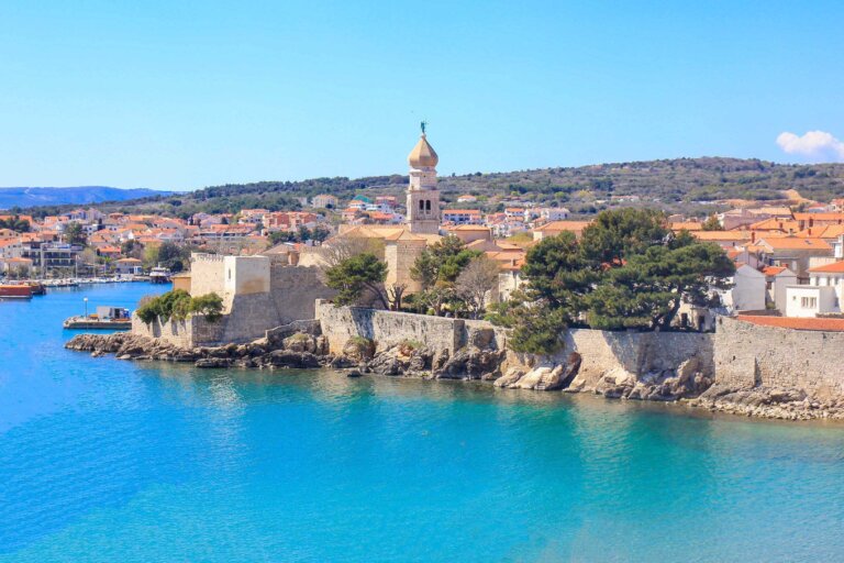 Insel Krk Stadt, Kroatien