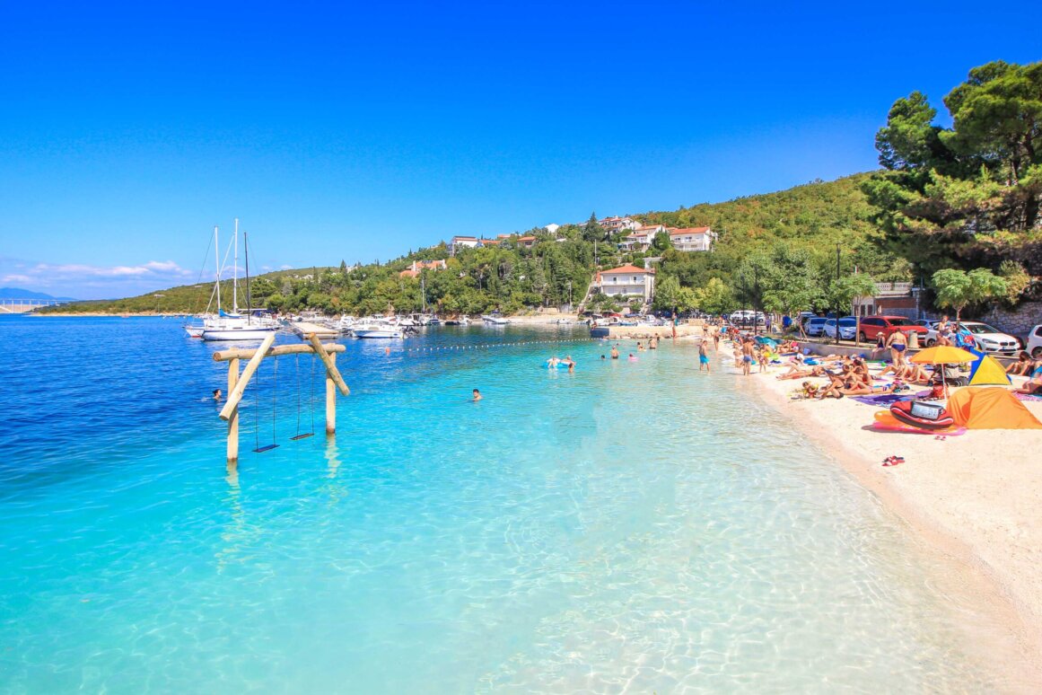 Beach Lucica - Jadranovo ©Jürgen Reichenpfader