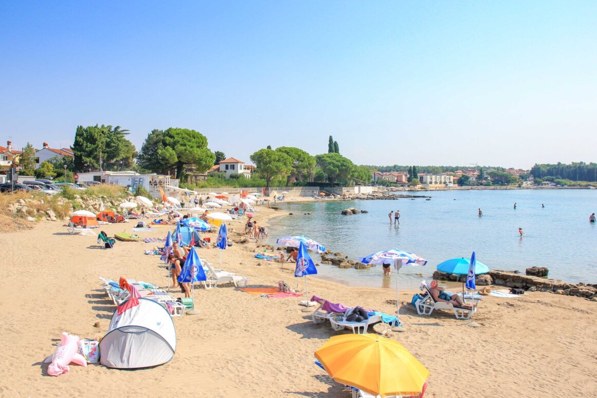Beach Zambratija - Umag - Istria ©Jürgen Reichenpfader