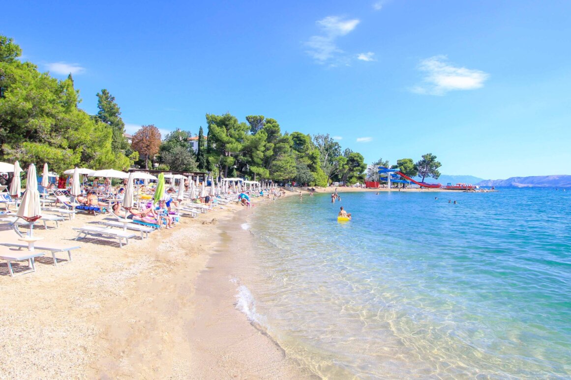 Sandstrand Gradsko Kupaliste - Crikvenica - Kroatien ©Jürgen Reichenpfader