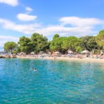 Strand Balustrada, Crikvenica, Kroatien