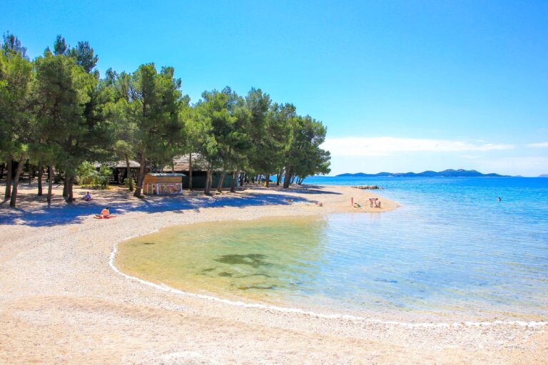 Pilatusa Beach, Pakostane, Croatia