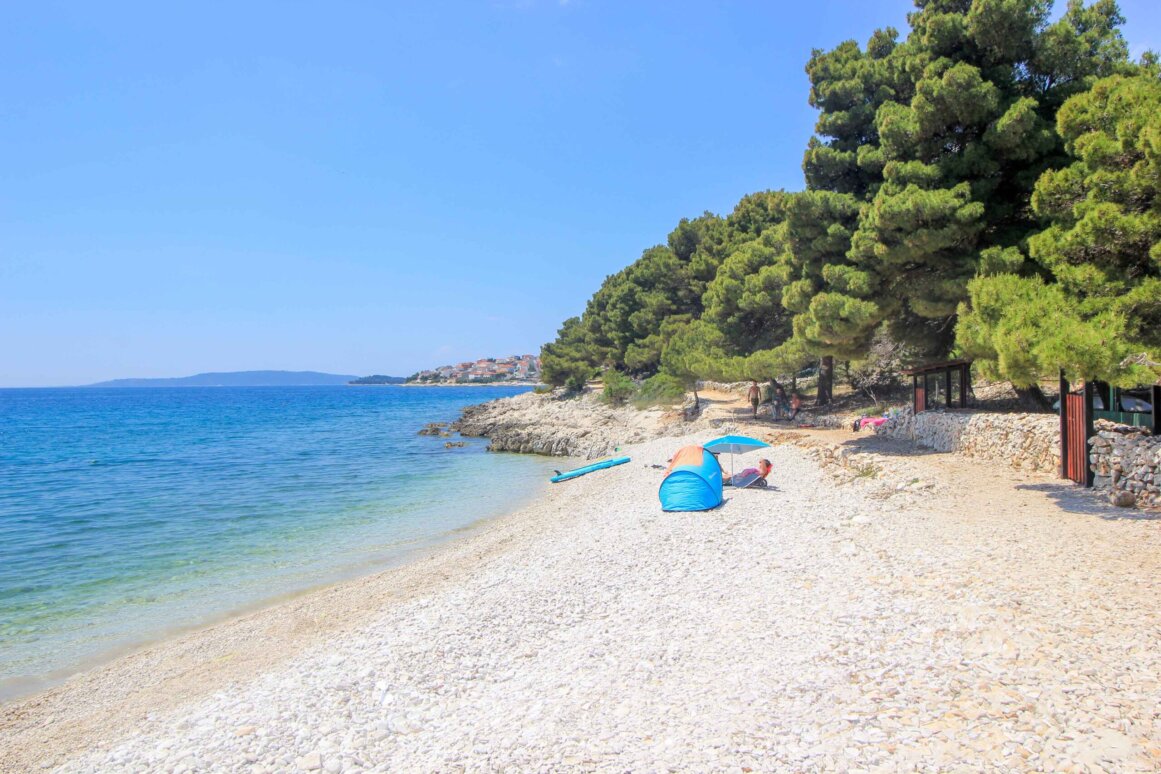 Strand Vela Draga - Okrug Gornji - Insel Ciovo - Trogir ©Jürgen Reichenpfader