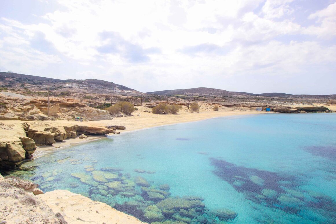 Plage de Mytakas - Milos ©Jürgen Reichenpfader