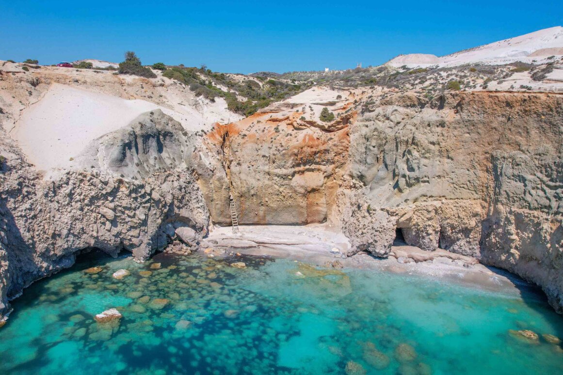 Plage de Tsigrado - Milos ©Jürgen Reichenpfader
