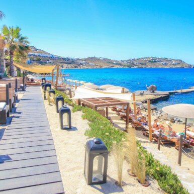Hippie-Fish Beach Club - Mykonos ©Jürgen Reichenpfader