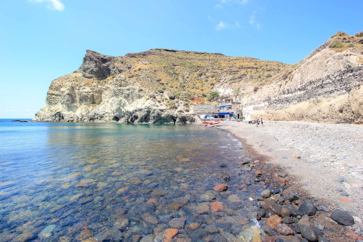 Plage de Kampia - Santorin ©Jürgen Reichenpfader