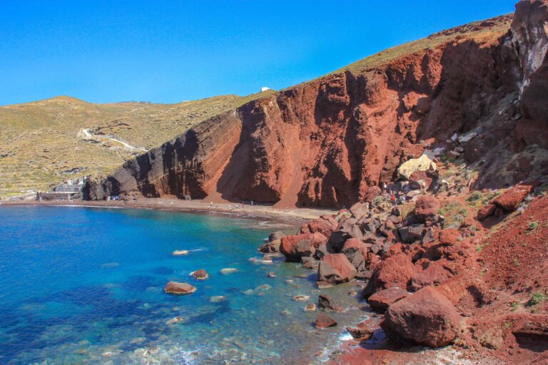 Red Beach, Santorini, Greece