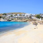 Plage d'Agia Anna, Mykonos, Grèce