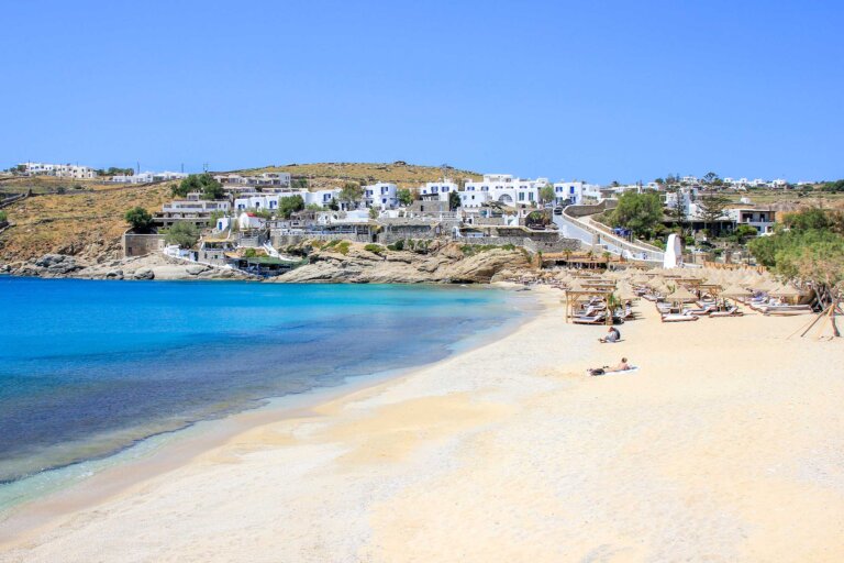 Agia Anna Beach, Mykonos, Greece