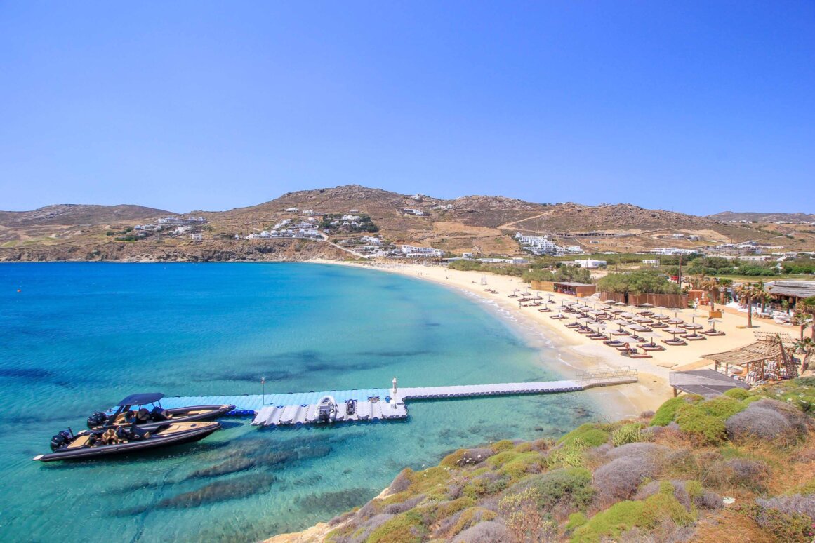 Plage de Kalo Livadi - Mykonos ©Jürgen Reichenpfader