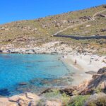 Plage de Kapari Beach, Mykonos, Grèce