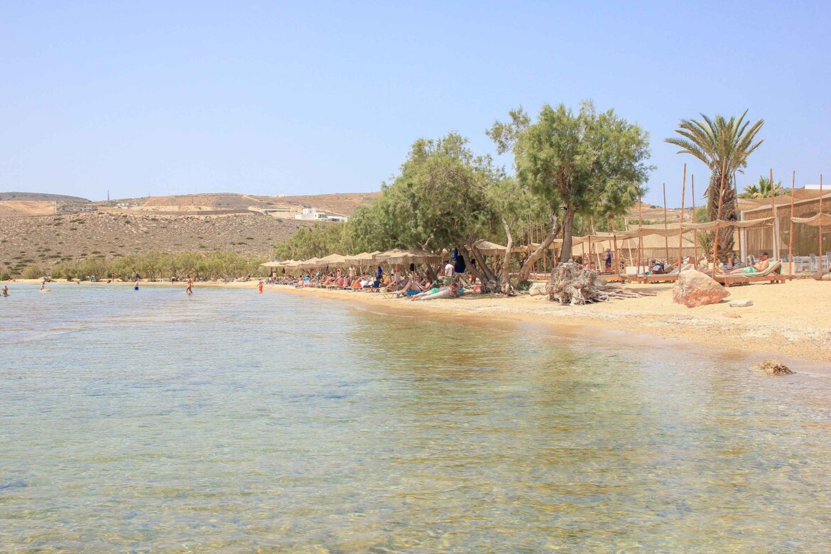 Fanari Beach, Antiparos, Grèce